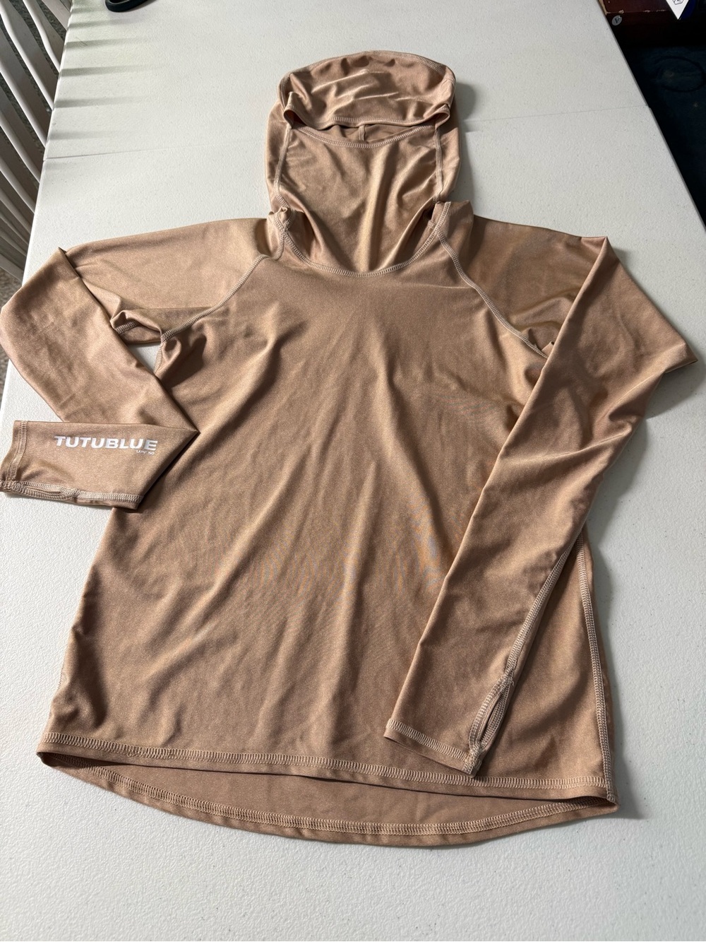 Sunny DaysTUTUBLUE Women XS UPF 50 PullOver Rash Guard Sun Swim Jacket Coastal